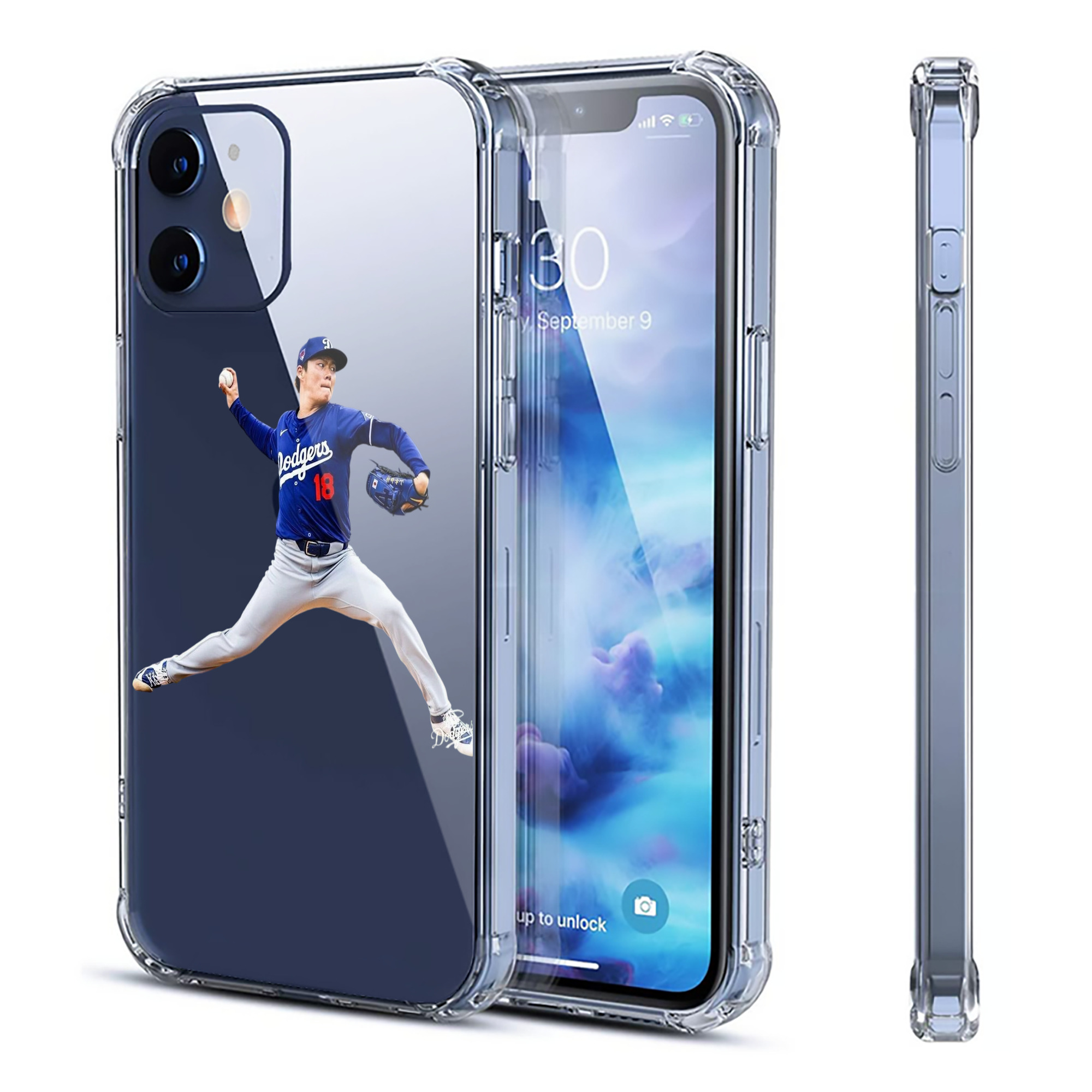  Clear IPhone 12 Case – Soft TPU With UV Print – Enhanced Drop Protection, Precise Fit, Anti-Fingerprint, Customizable Design, Scratch-Resistant, Yellow-Resistant